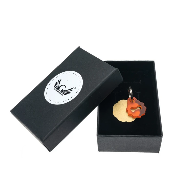ID Tag - Premium Keyring for Dog and Cat with Your Engraving - BDZ029