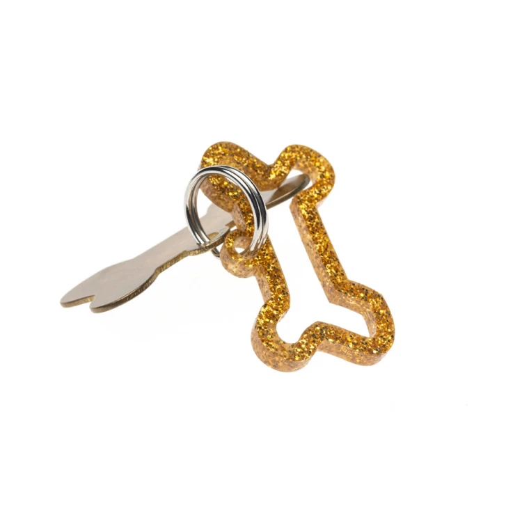 ID Tag - Premium Keyring for Dog and Cat with Your Engraving - BDZ031