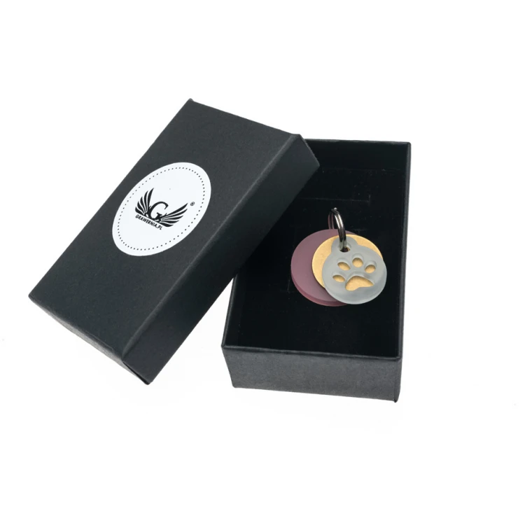 ID Tag - Premium Keychain for Dog and Cat with Your Engraving - BDZ035