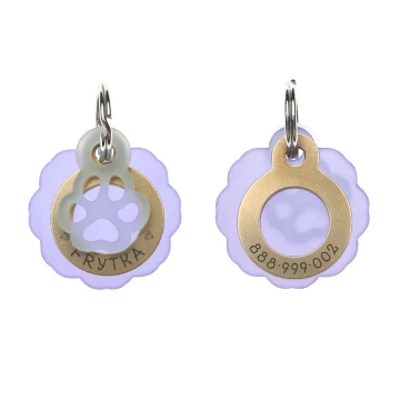 ID Tag - Premium Keychain for Dog and Cat with Your Engraving - BDZ036