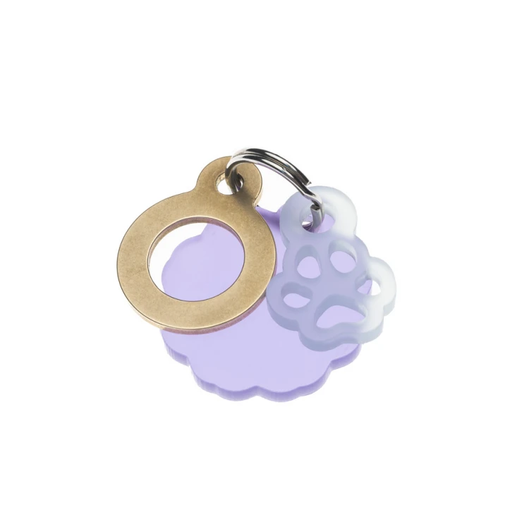 ID Tag - Premium Keychain for Dog and Cat with Your Engraving - BDZ036