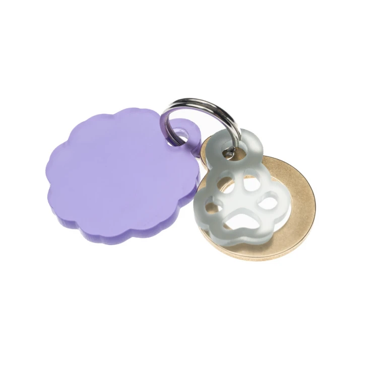ID Tag - Premium Keychain for Dog and Cat with Your Engraving - BDZ036