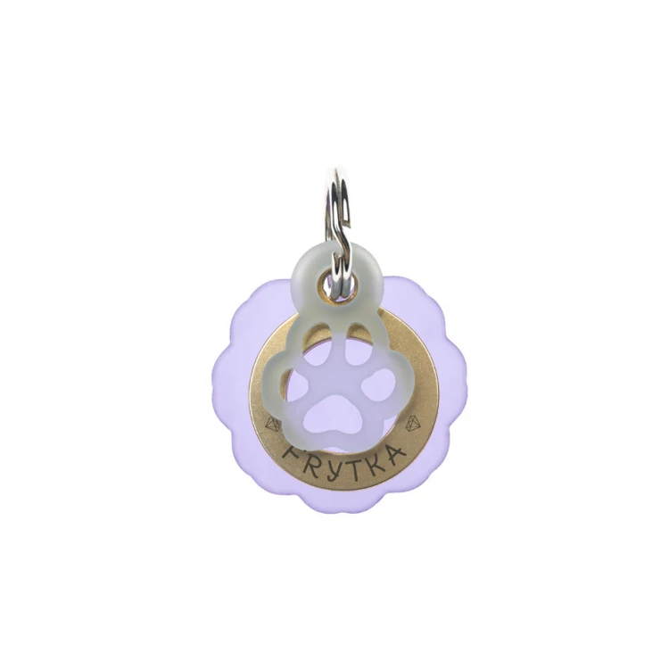 ID Tag - Premium Keychain for Dog and Cat with Your Engraving - BDZ036