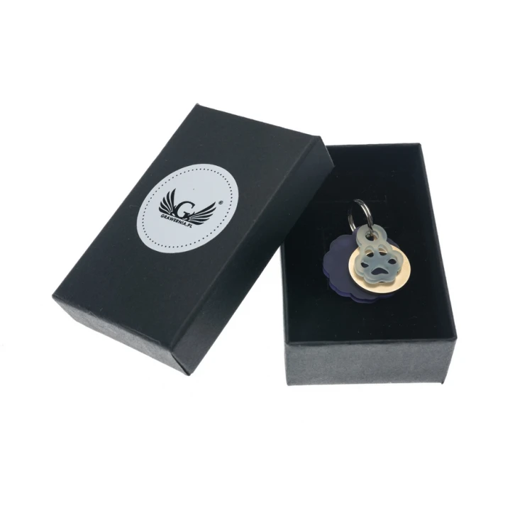 ID Tag - Premium Keychain for Dog and Cat with Your Engraving - BDZ036