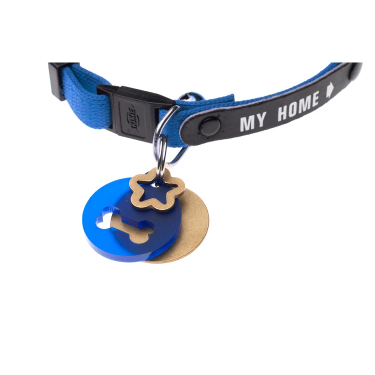 ID Tag - Premium Keyring for Dog and Cat with Your Engraving - BDZ019