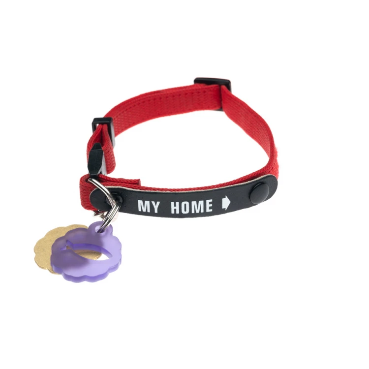 Address Tag - Premium Keyring for Dog and Cat with Your Engraving - BDZ039