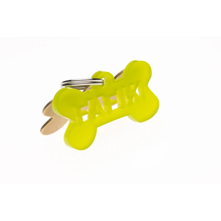 ID Tag - Premium Keychain for Dog and Cat with Your Engraving - BDZ049
