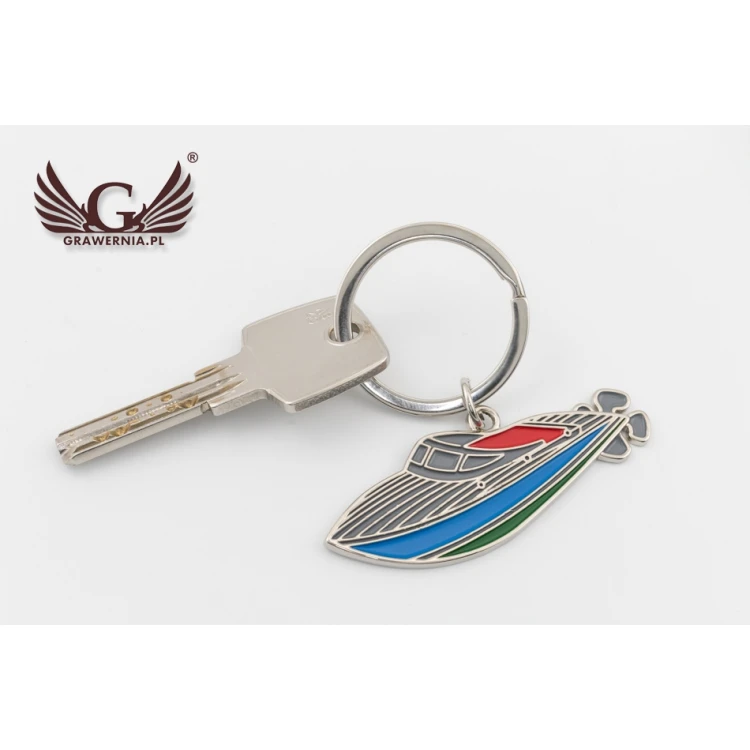 SPEEDBOAT Keyring - with Your Engraving - BP68