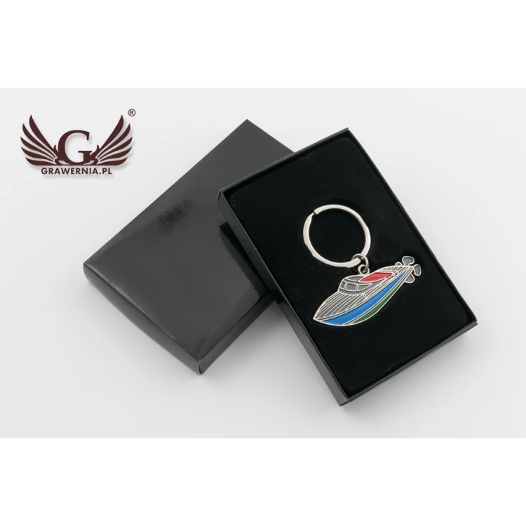 SPEEDBOAT Keyring - with Your Engraving - BP68