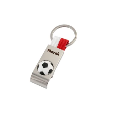FOOTBALL KEYCHAIN OPENER - with any engraving - BP170