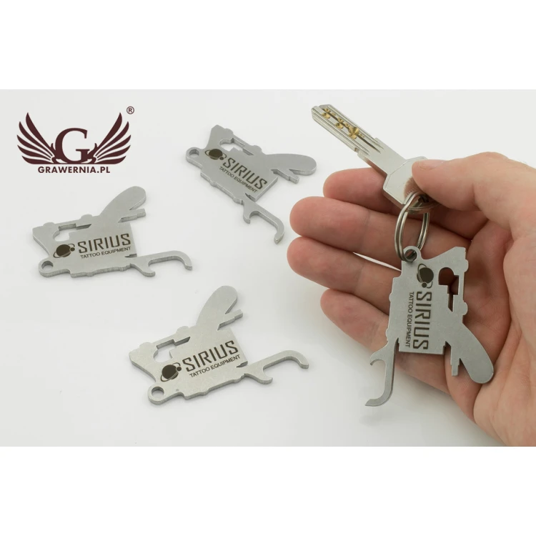 Keychain Opener - Openmet - 3mm thick steel - BM024