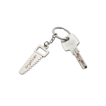 SAW KEYCHAIN - metal with any engraving