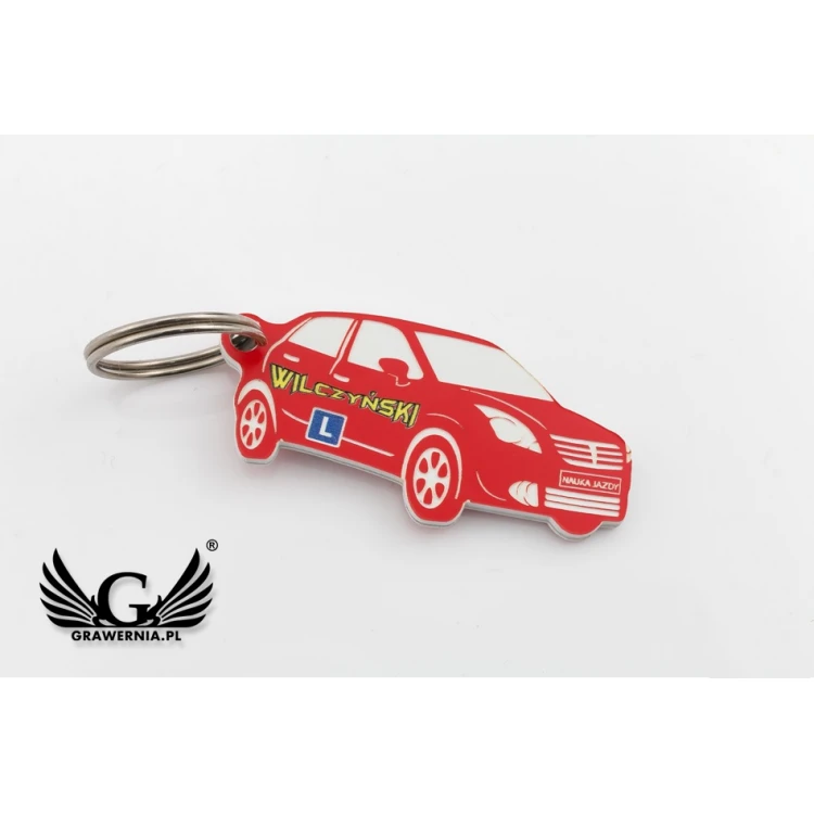 Elka Promotional Keychain with Any Logo - BP144