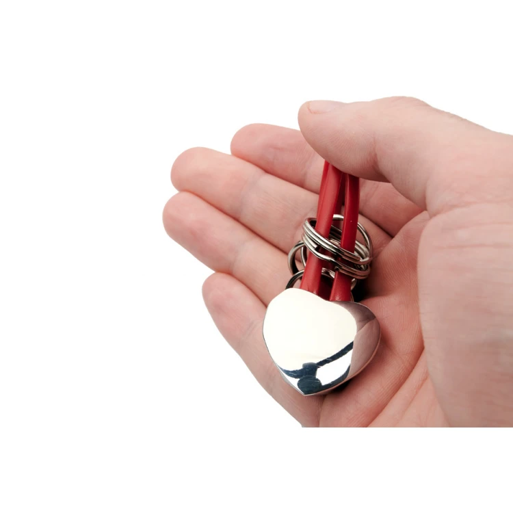 HEART KEYCHAIN - with your engraving - Valentine's Day BP18