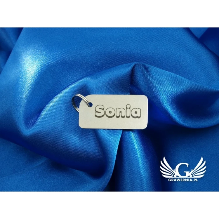 Steel Pet Tag - B2 - Double-Sided Engraved