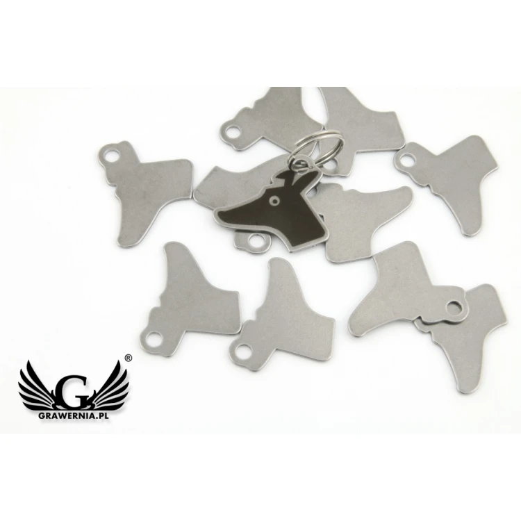 Steel Dog Tag - BDZ012