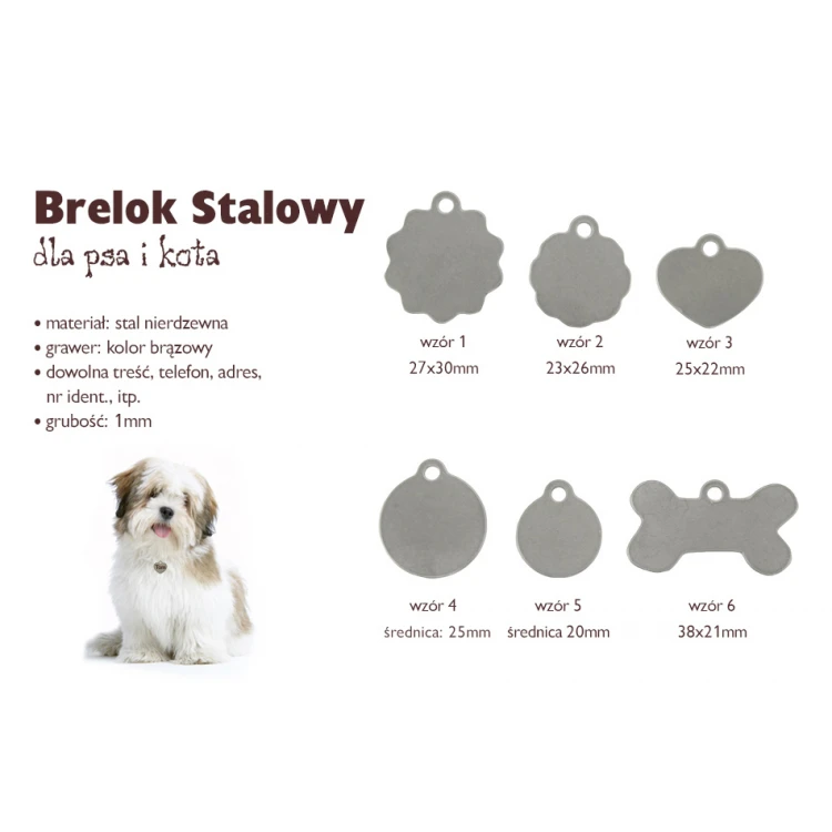 Steel Keychain for Dog and Cat - BDZ014