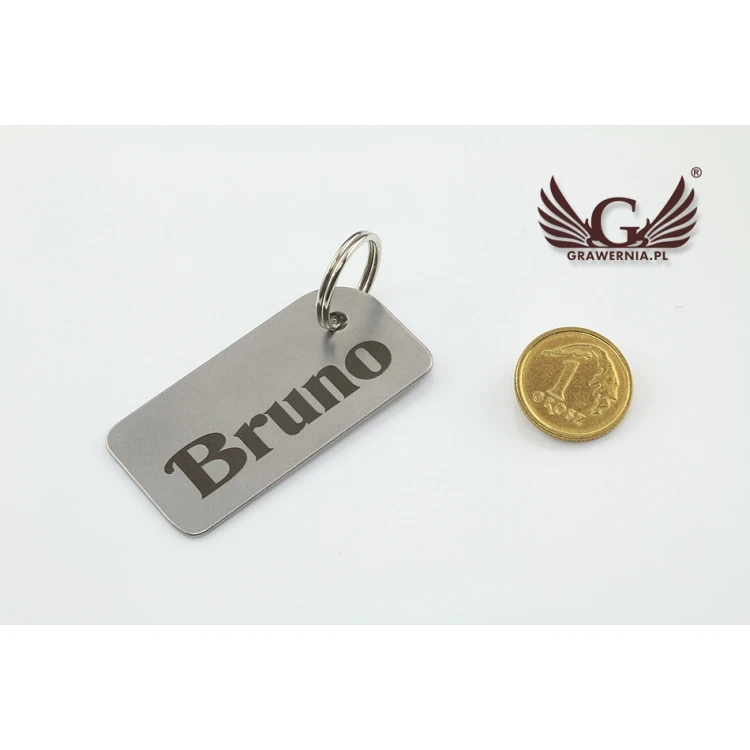Steel Pet Tag - B2 - Double-Sided Engraved