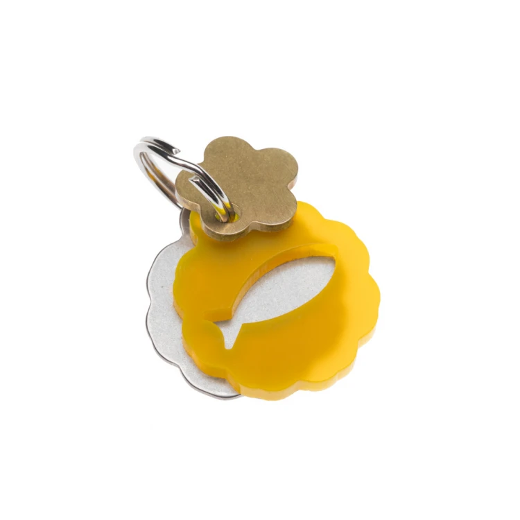 ID Tag - Premium Keychain for Dog and Cat with Your Engraving - BDZ025