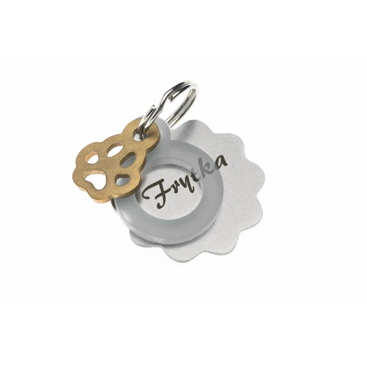 ID Tag - Premium Keyring for Dog and Cat with Your Engraving - BDZ026
