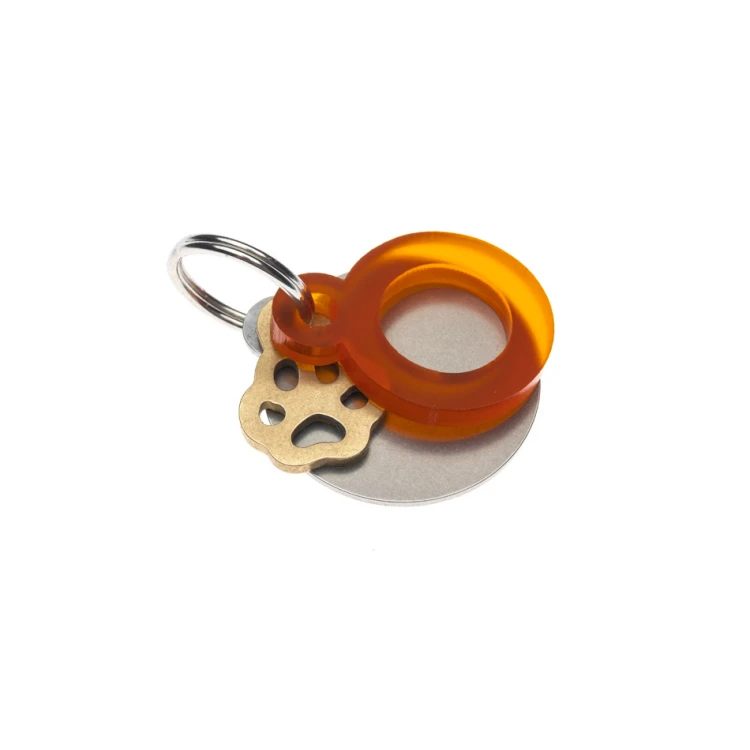 ID Tag - Premium Keychain for Dog and Cat with Your Engraving - BDZ027