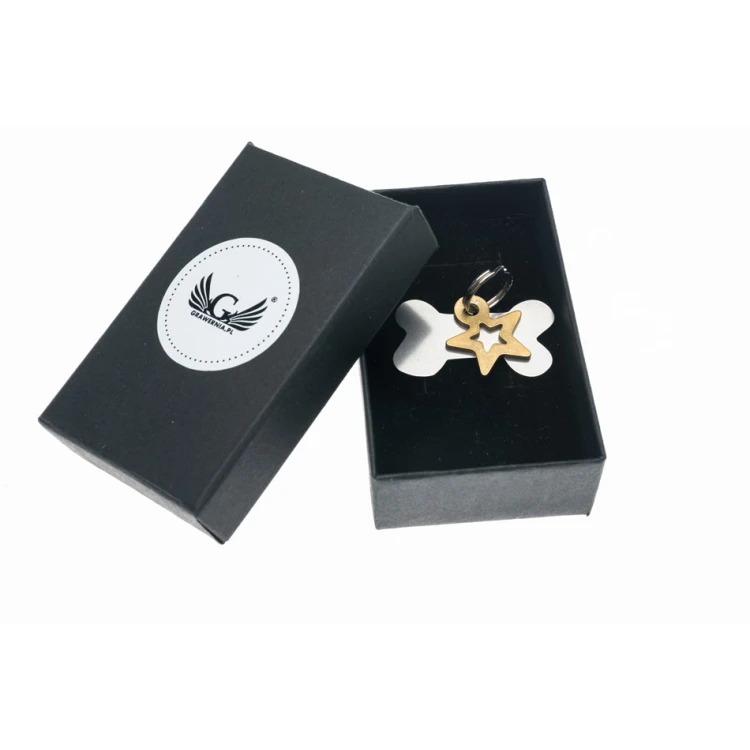 ID Tag - Premium Keychain for Dog and Cat with Your Engraving - BDZ037
