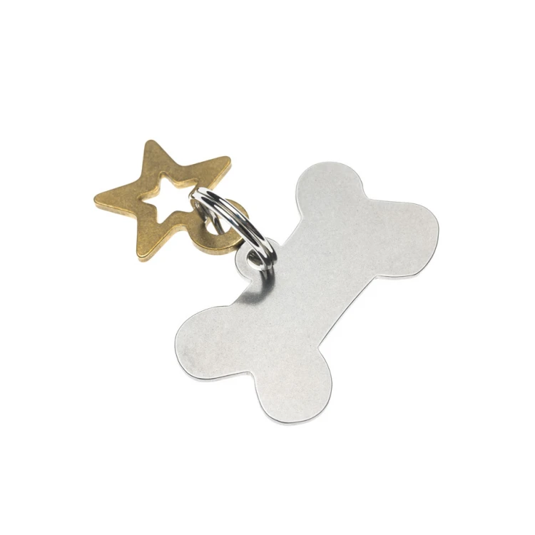 ID Tag - Premium Keychain for Dog and Cat with Your Engraving - BDZ037