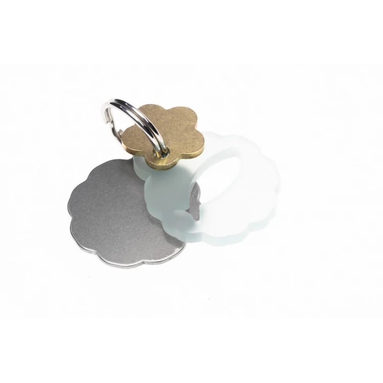 ID Tag - Premium Keyring for Dog and Cat with Your Engraving - BDZ040