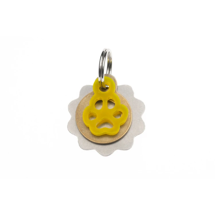 ID Tag - Premium Keychain for Dog and Cat with Your Engraving - BDZ048