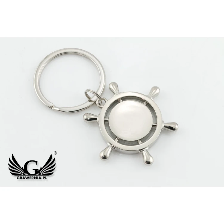 NAUTICAL STAR KEYCHAIN - with your engraving - BP51