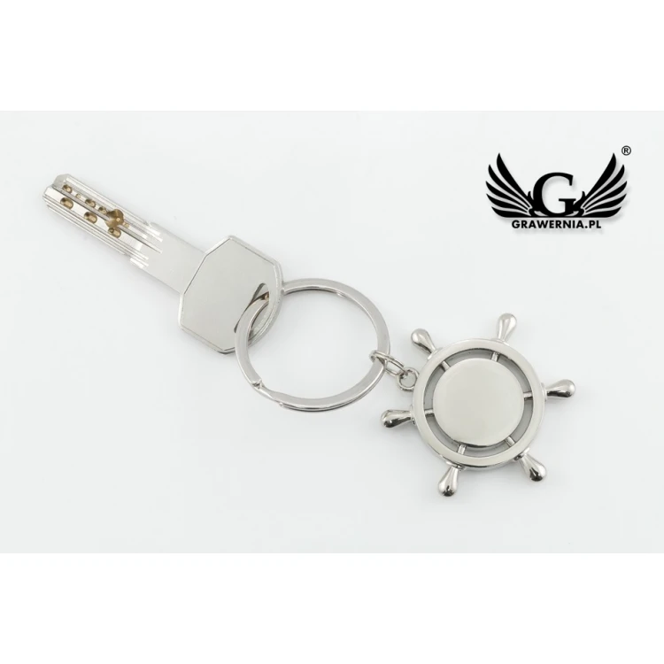 NAUTICAL STAR KEYCHAIN - with your engraving - BP51