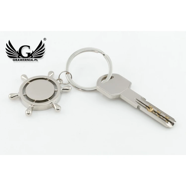NAUTICAL STAR KEYCHAIN - with your engraving - BP51