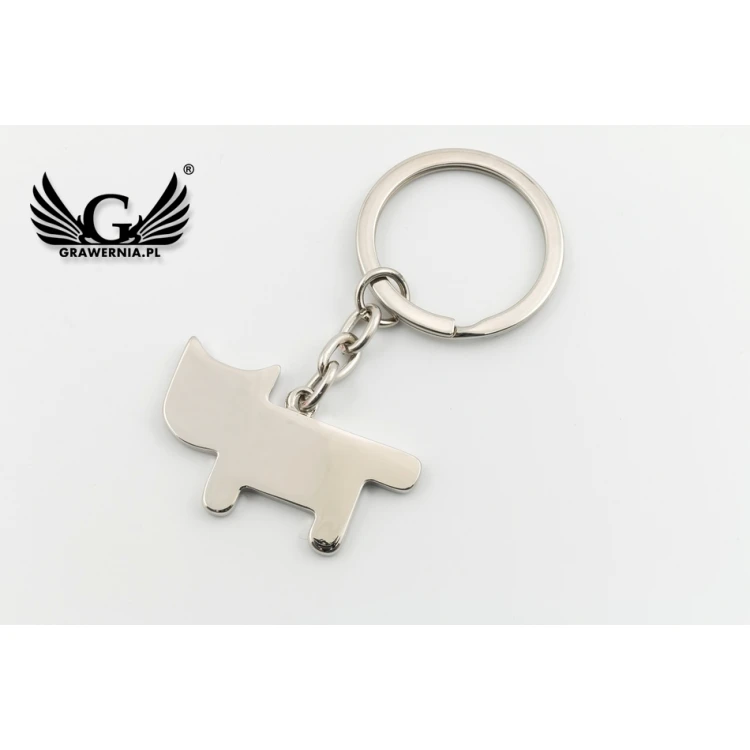 RAINBOW CAT KEYCHAIN with your engraving - BP64