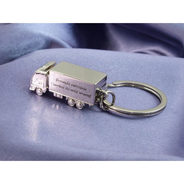 TIR 2 KEYCHAIN - metal with any engraving