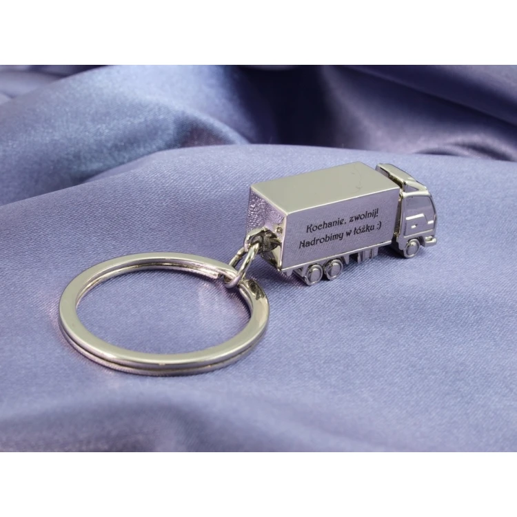 TIR 2 KEYCHAIN - metal with any engraving