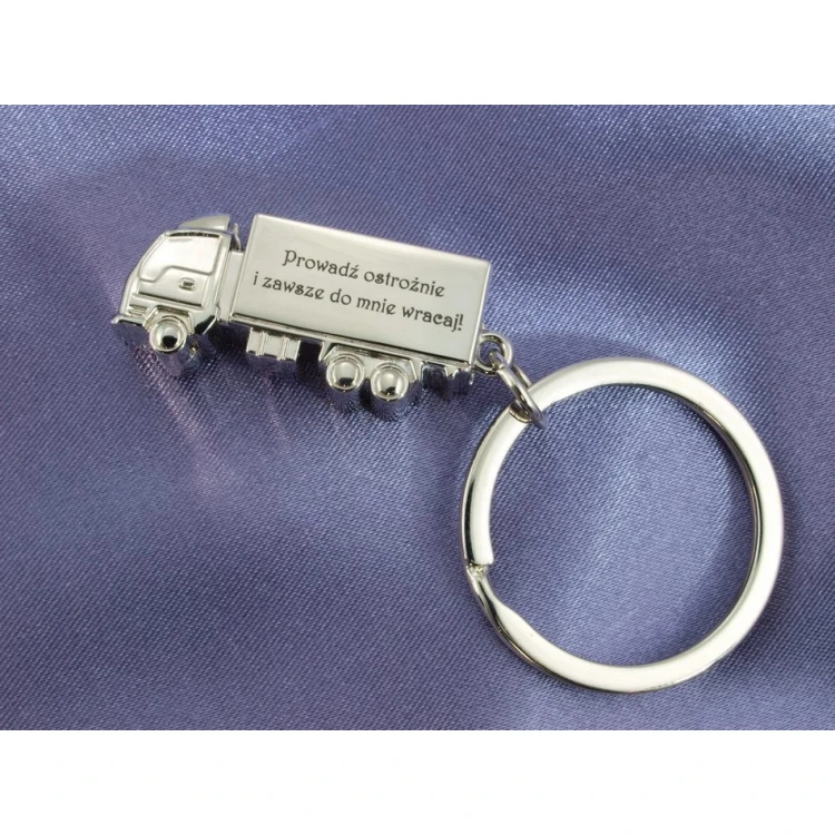 TIR 2 KEYCHAIN - metal with any engraving