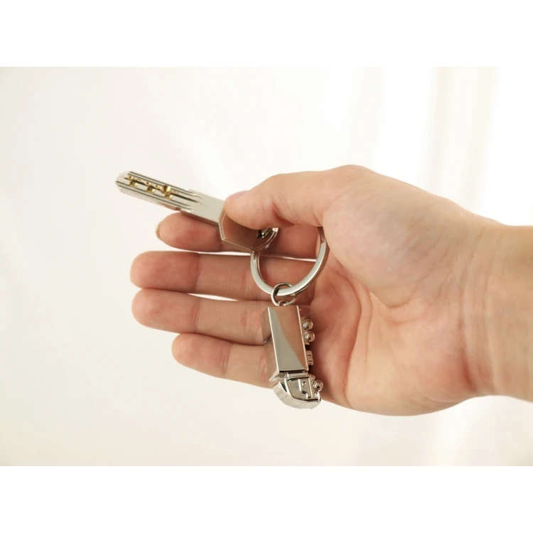 TIR 2 KEYCHAIN - metal with any engraving