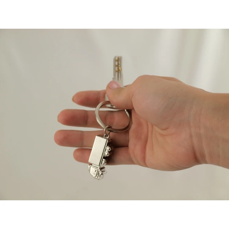 TIR 2 KEYCHAIN - metal with any engraving