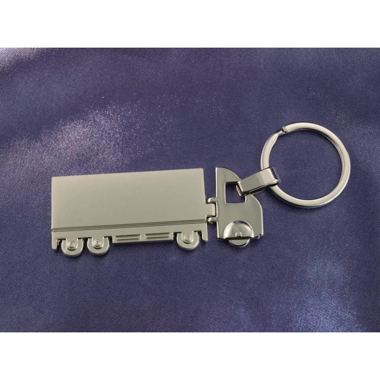 TRUCK KEYCHAIN - metal with any engraving - BP60