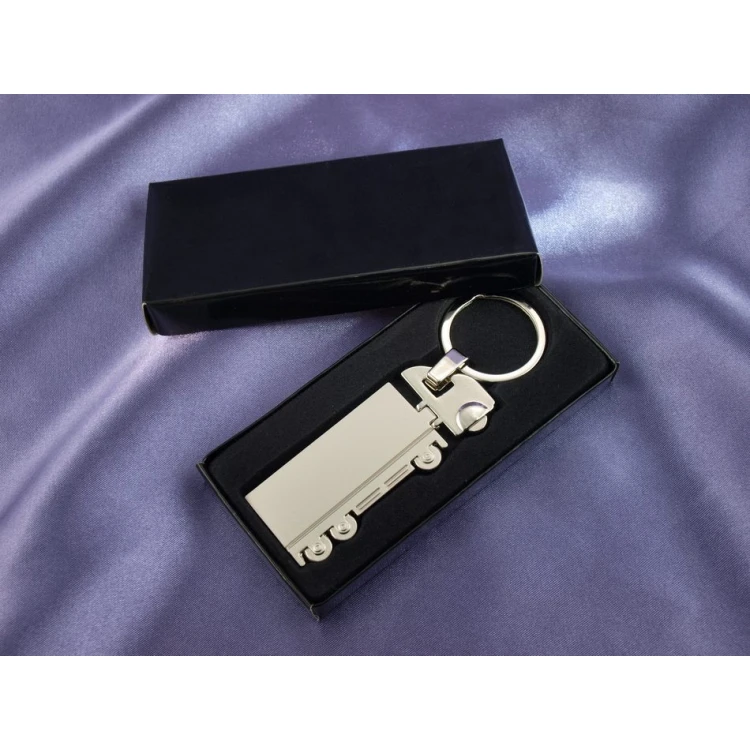 TRUCK KEYCHAIN - metal with any engraving - BP60