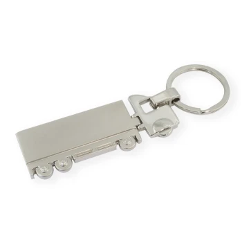 TRUCK KEYCHAIN - metal with any engraving - BP60