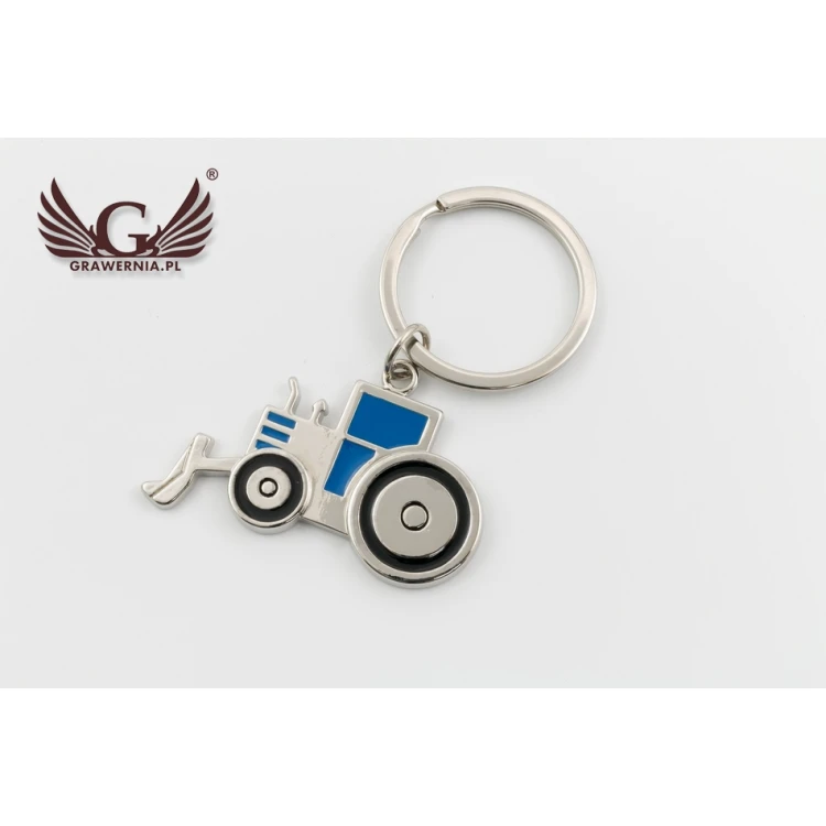 KEYCHAIN Tractor - with your engraving - BP71