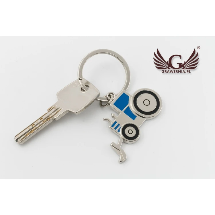 KEYCHAIN Tractor - with your engraving - BP71