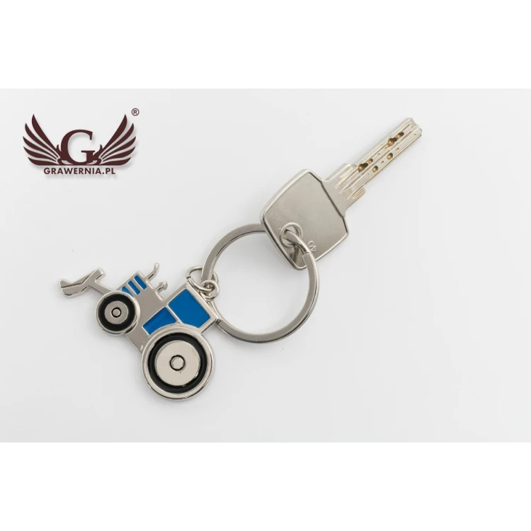 KEYCHAIN Tractor - with your engraving - BP71