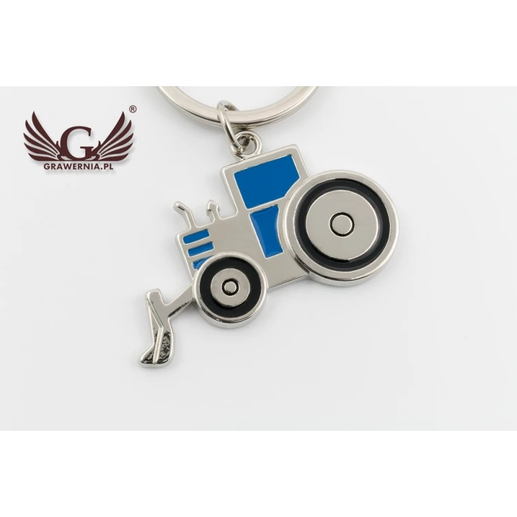 KEYCHAIN Tractor - with your engraving - BP71