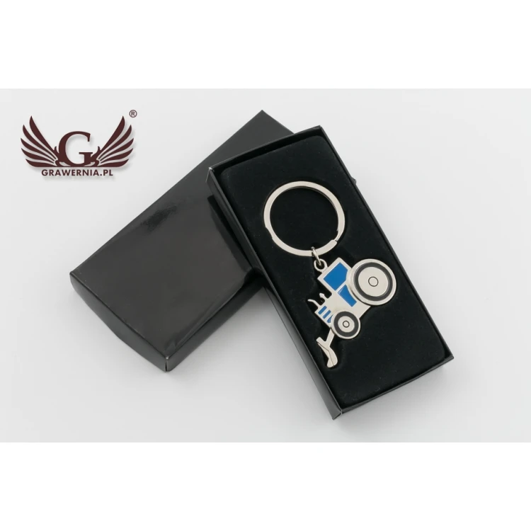 KEYCHAIN Tractor - with your engraving - BP71