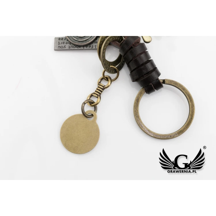 Vintage Reindeer Keychain - with Your Engraving - BP105