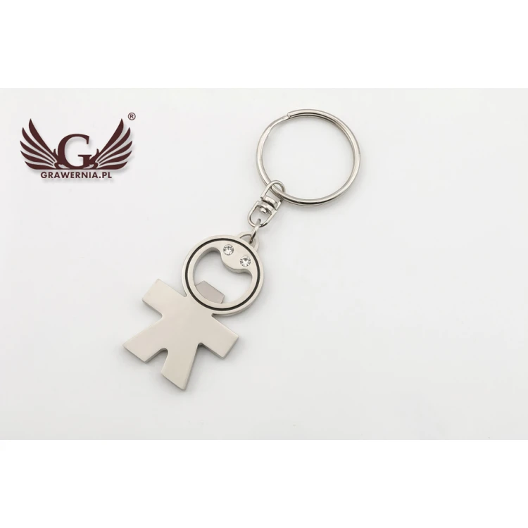 KEYCHAIN Cheerful Opener - with Your Engraving - BP47