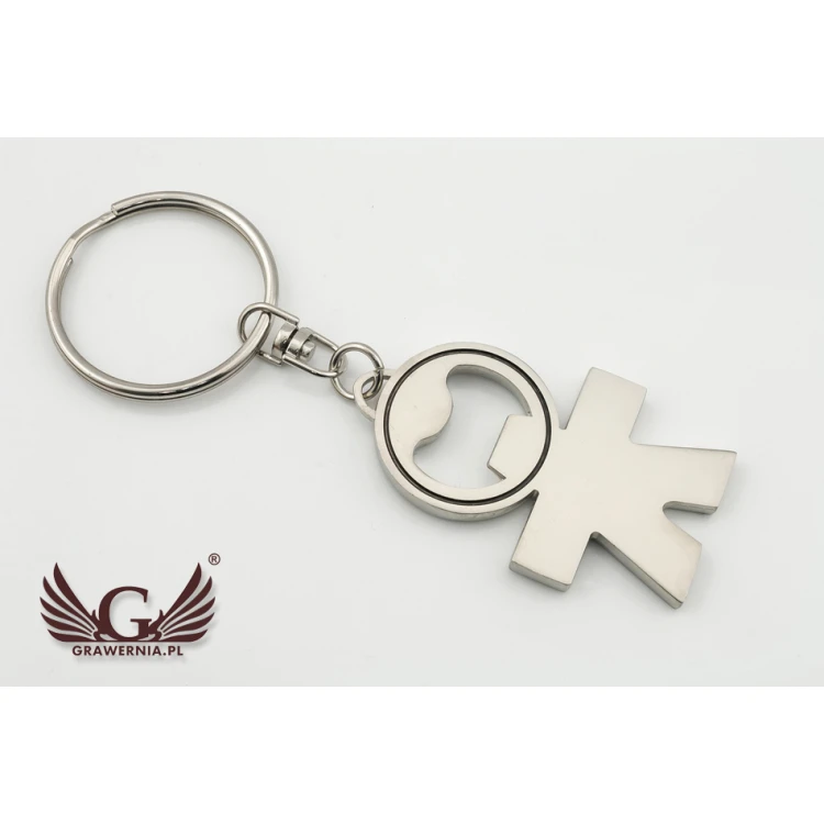 KEYCHAIN Cheerful Opener - with Your Engraving - BP47
