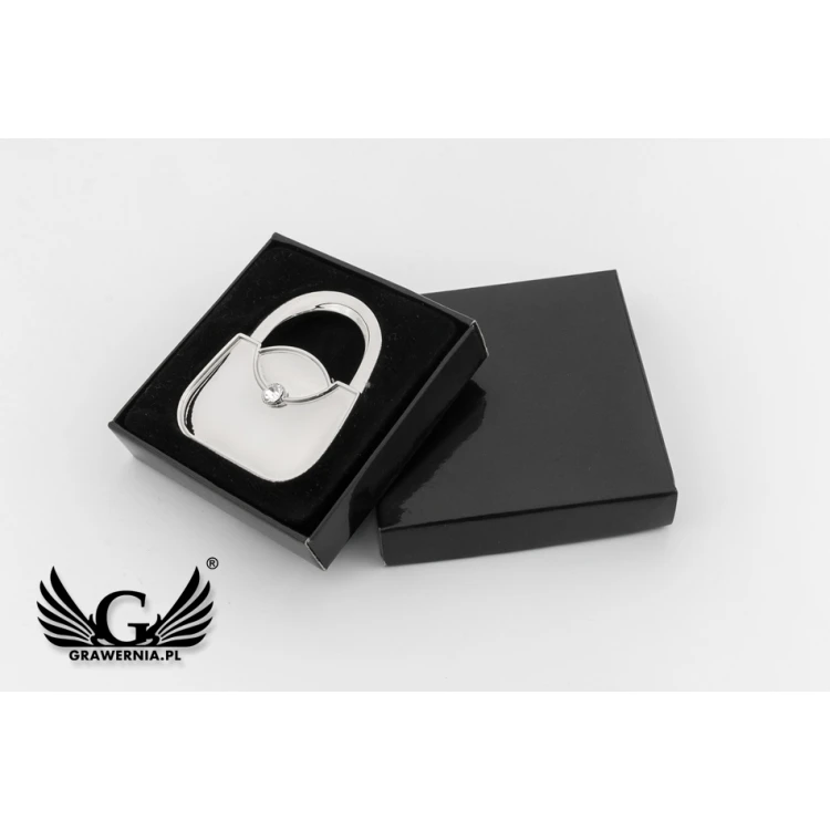 Handbag Hanger with Custom Engraving - Lady - BP94